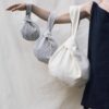 Linen Japanese Knot Bag Made in South Africa