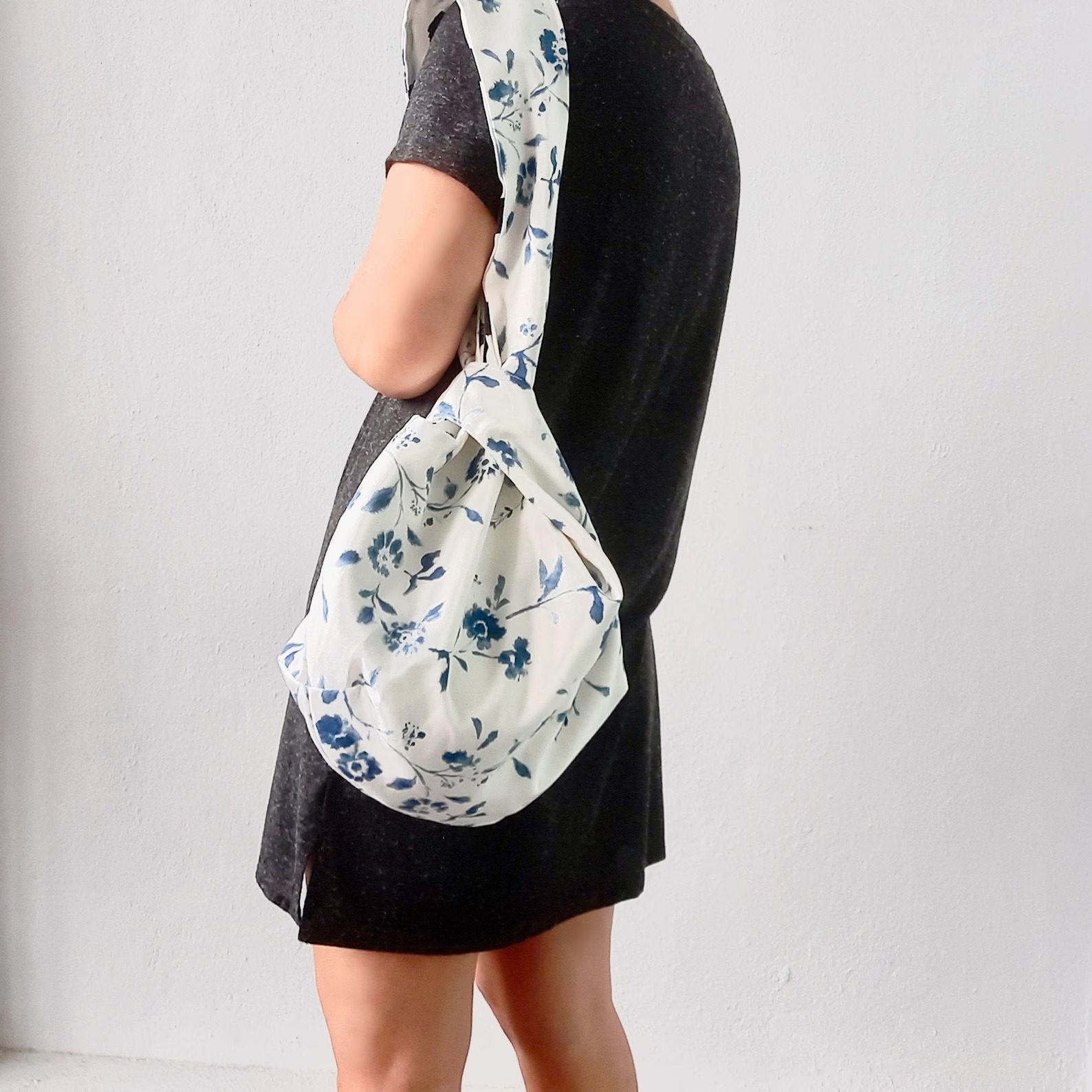 Linen Japanese Knot Bag Made in South Africa