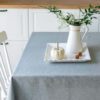 Neutral linen table cloth made in South Africa