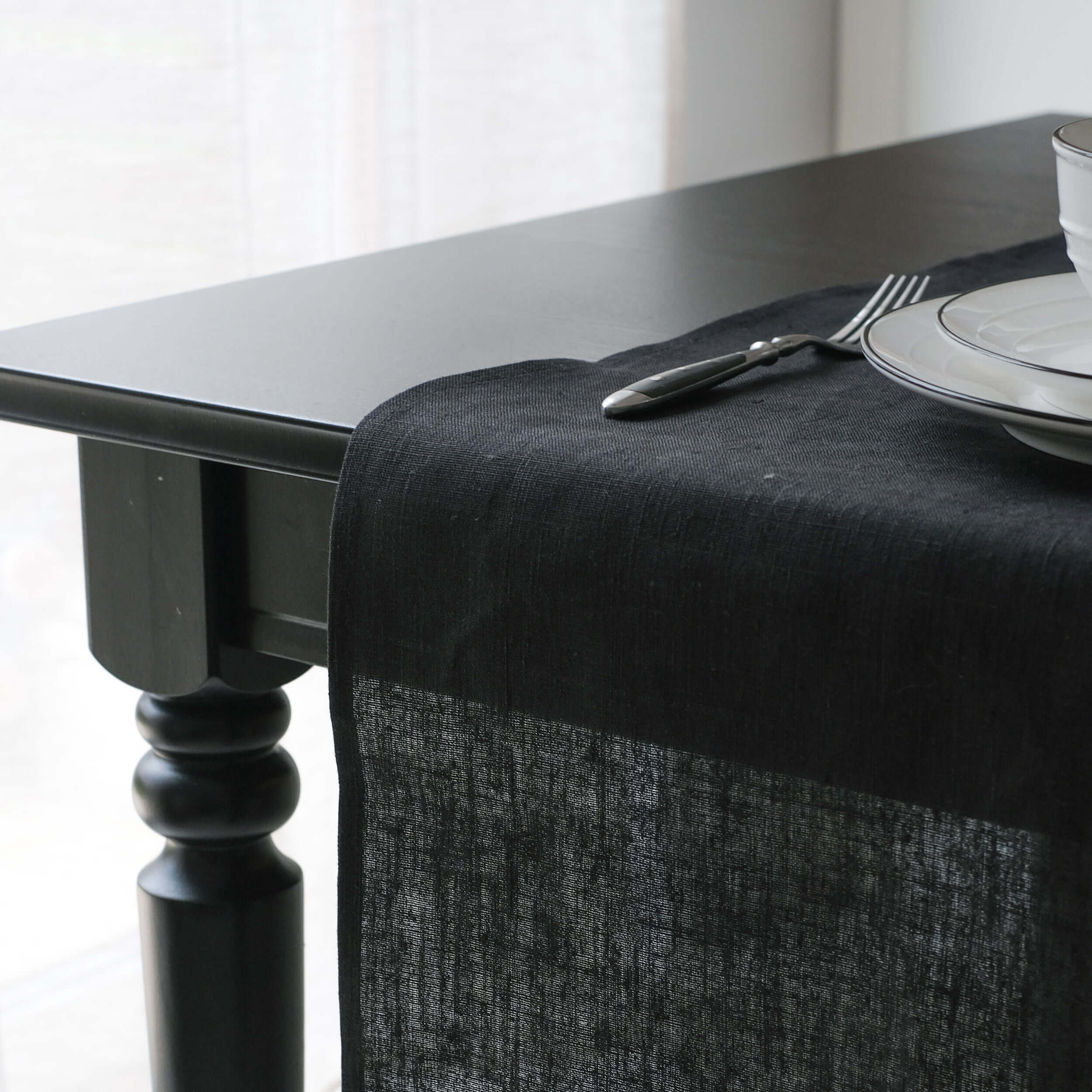 Square Linen Table Runners available in all sizes