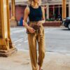 Linen Paperbag Pants Made in South Africa