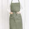 Adjustable Strap Linen Apron Made In South Africa Green