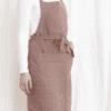 Adjustable Strap Linen Apron Made In South Africa brown