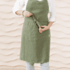 Adjustable Strap Linen Apron Made In South Africa Green