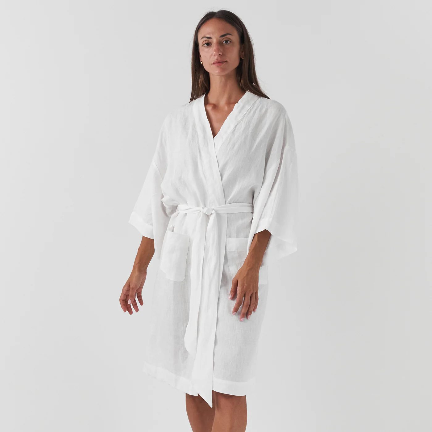 Kimono Robe White Made in South Africa