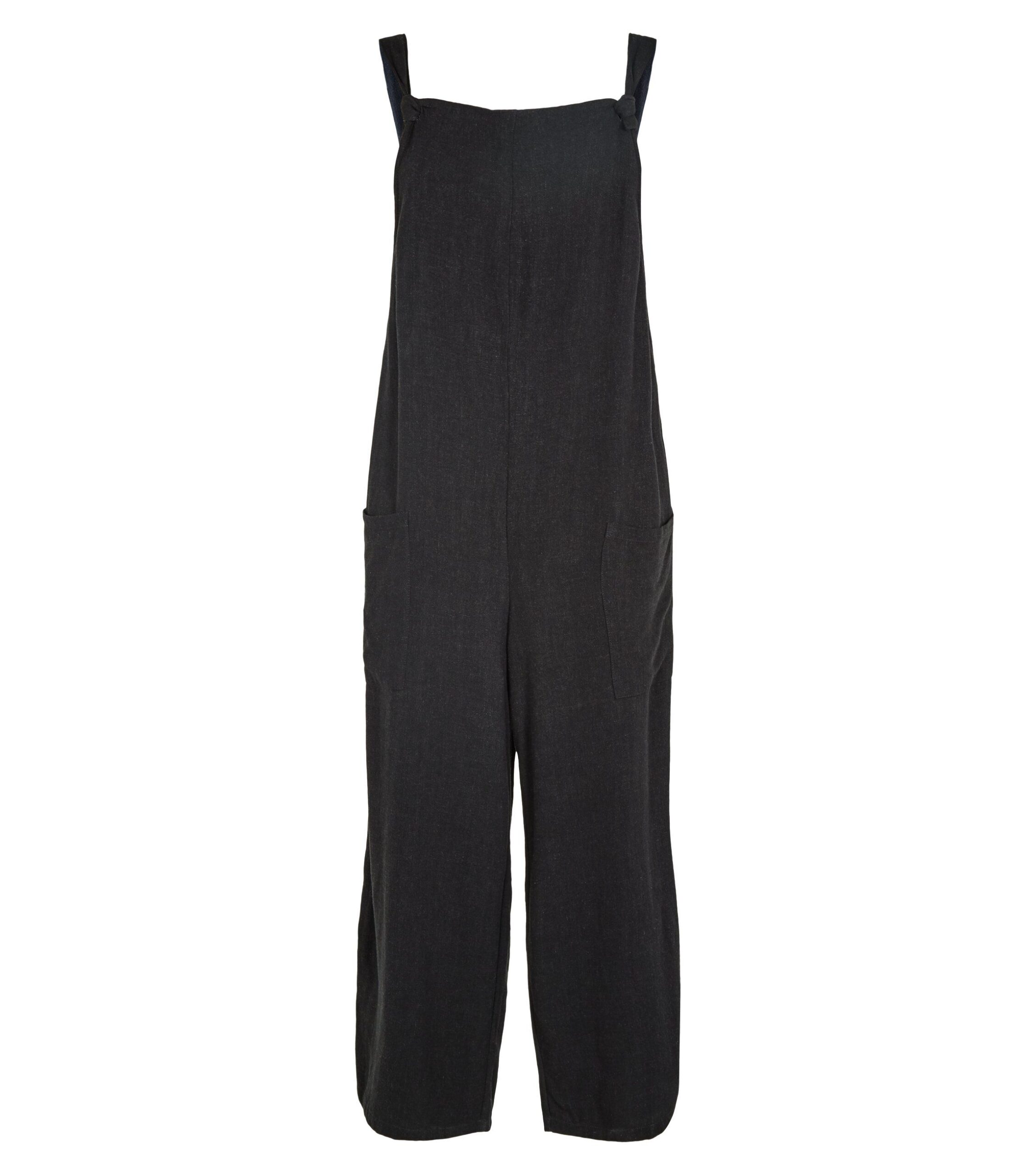 Linen Adjustable Overall Jumpsuit