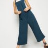 Linen Adjustable Overall Jumpsuit