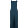 Linen Adjustable Overall Jumpsuit