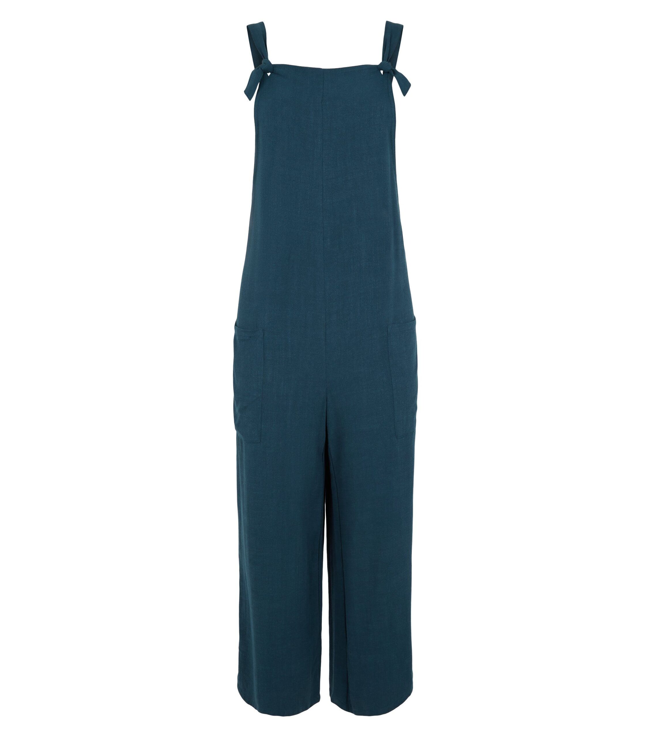 Linen Adjustable Overall Jumpsuit