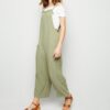 Linen Adjustable Overall Jumpsuit